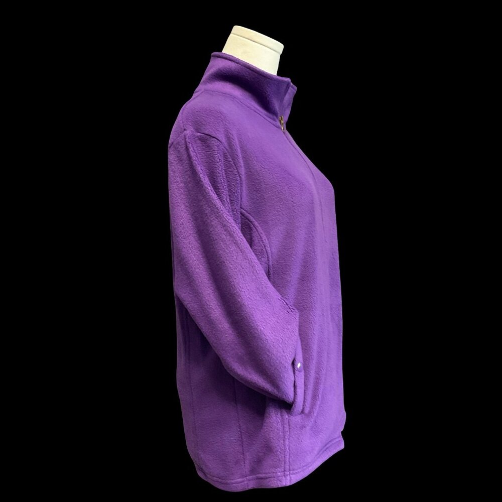 Purple Fleece Jacket - Picture 2 of 3